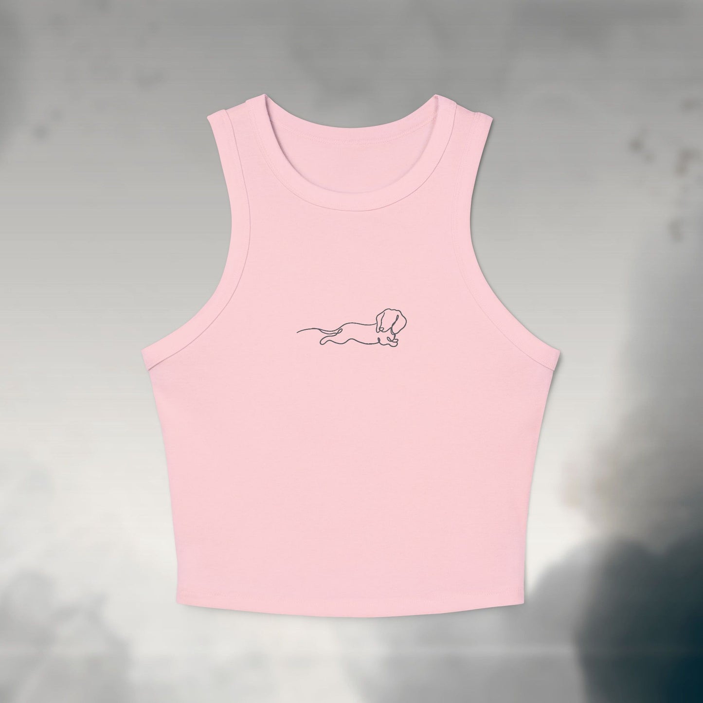 Signature Sketch Women's Micro Rib Tank Top