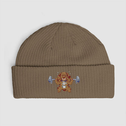 Pawsitively Strong Cuff Beanie (Unisex)