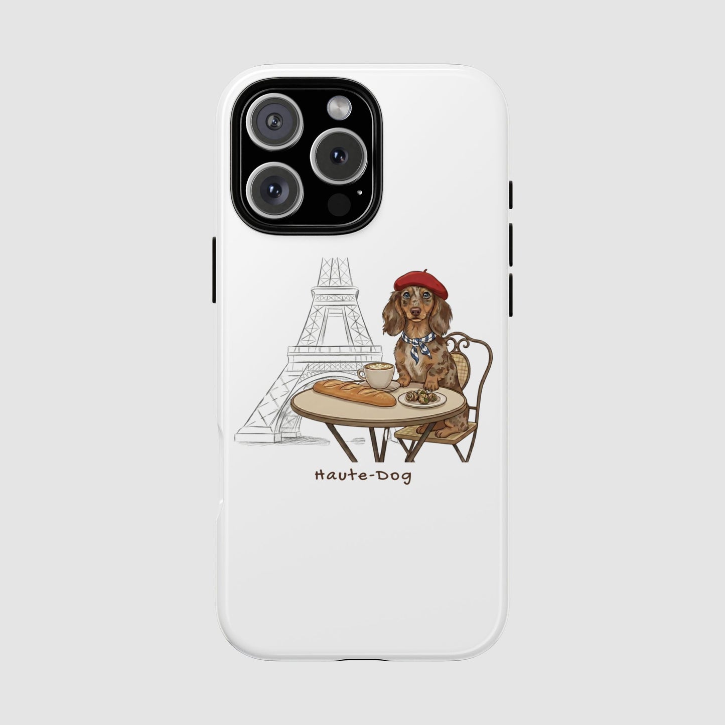 Powered by Dogs & Coffee Protective Phone Case