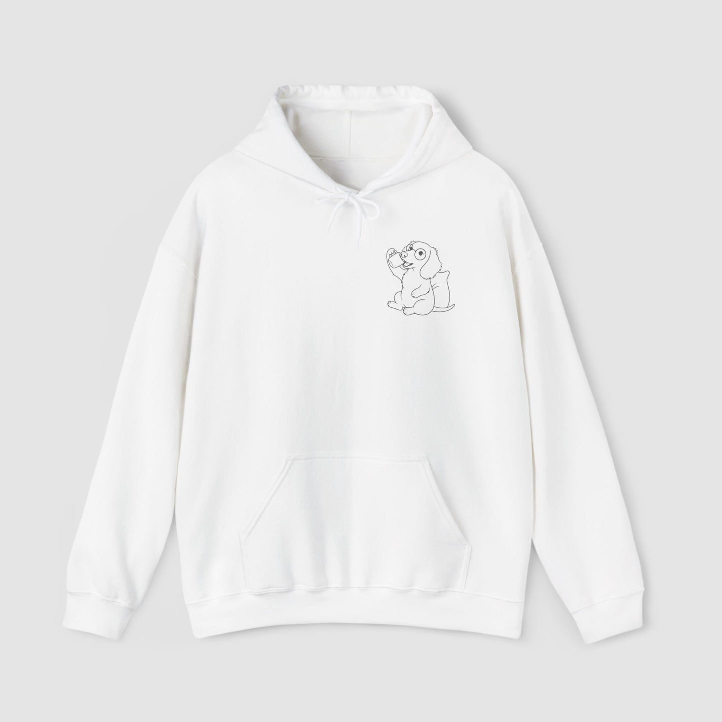 Milo Sipping Coffee  | Sketch Edition Unisex Hoodie