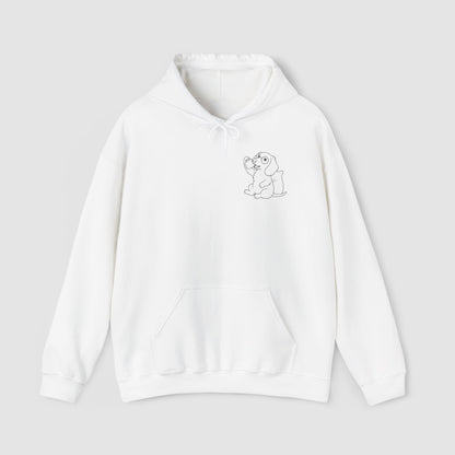Milo Sipping Coffee  | Sketch Edition Unisex Hoodie