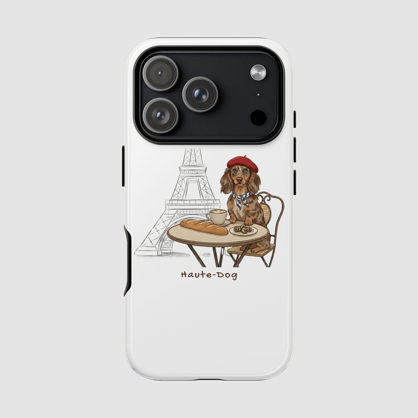 Powered by Dogs & Coffee Protective Phone Case