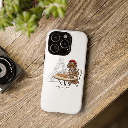 Powered by Dogs & Coffee Protective Phone Case