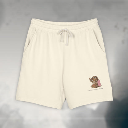Unisex Garment-Dyed Lightweight Fleece Sweat Shorts