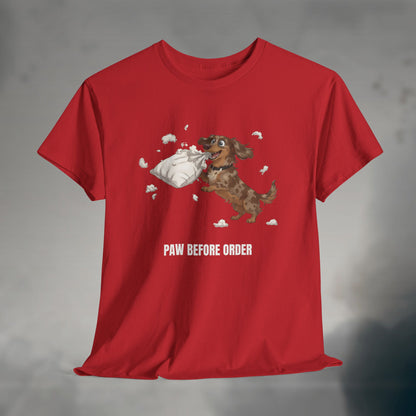 Paw Before Order | Unisex Heavy Cotton T-Shirt