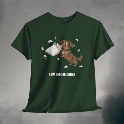 Paw Before Order | Unisex Heavy Cotton T-Shirt