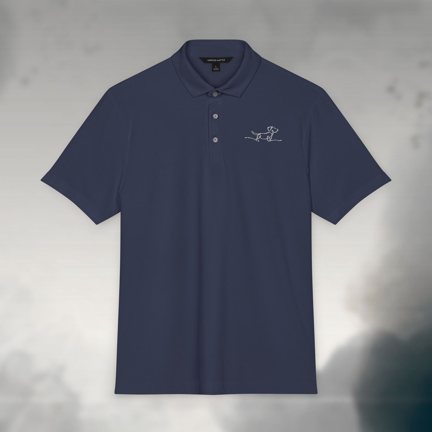 Open Course | Men’s Embroidered Stretch Polo