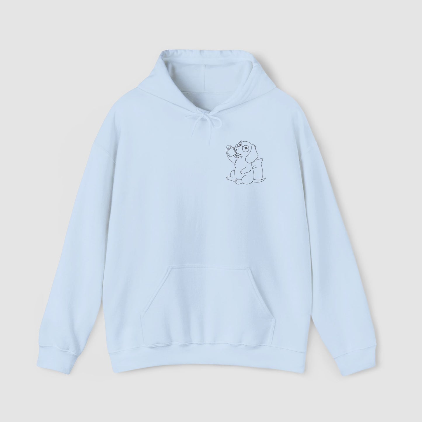Milo Sipping Coffee  | Sketch Edition Unisex Hoodie