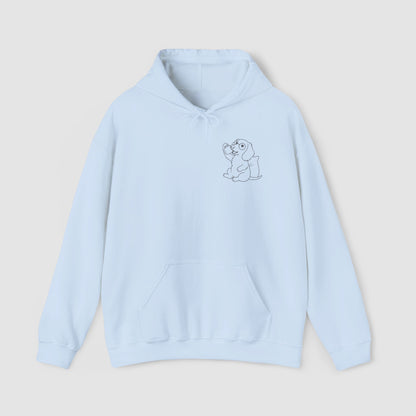 Milo Sipping Coffee  | Sketch Edition Unisex Hoodie