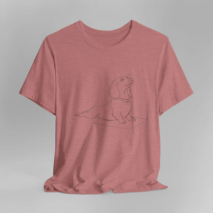 Yoga Dog | Sketch Edition Unisex T-Shirt