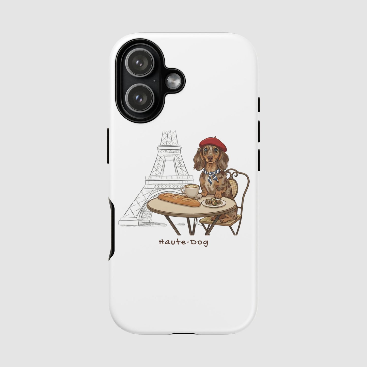 Powered by Dogs & Coffee Protective Phone Case