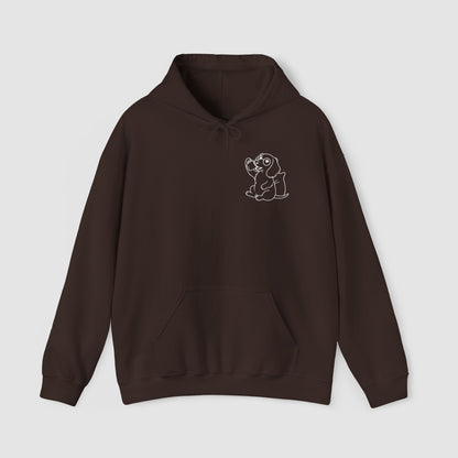 Milo Sipping Coffee  | Sketch Edition Unisex Hoodie