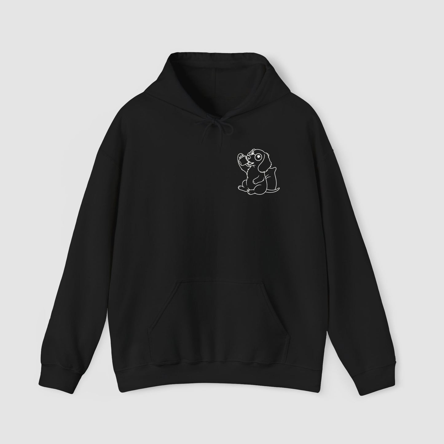 Milo Sipping Coffee  | Sketch Edition Unisex Hoodie