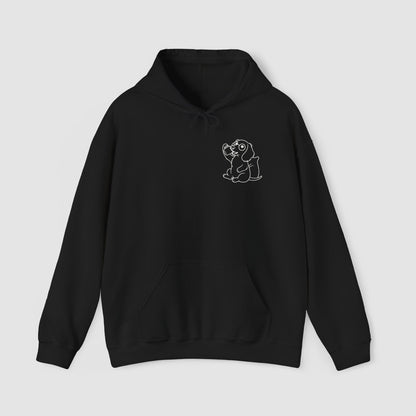 Milo Sipping Coffee  | Sketch Edition Unisex Hoodie