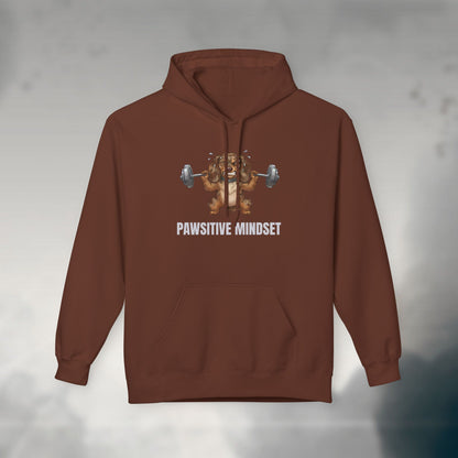 Pawsitive Mindset | Unisex Midweight Hoodie