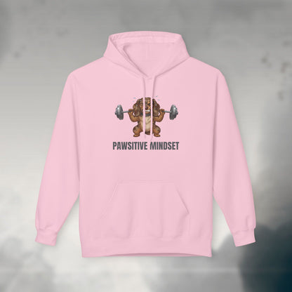 Pawsitive Mindset | Unisex Midweight Hoodie