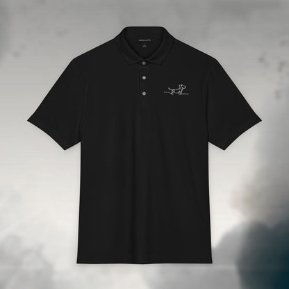 Open Course | Men’s Embroidered Stretch Polo