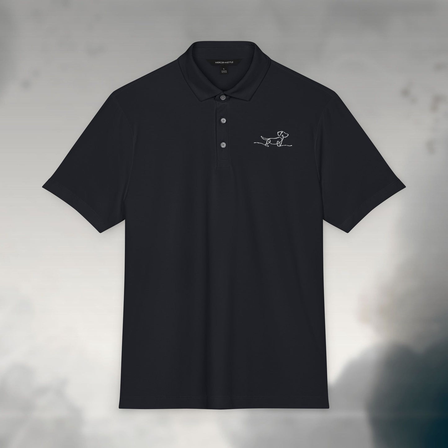 Open Course | Men’s Embroidered Stretch Polo
