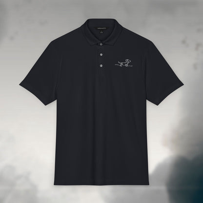 Open Course | Men’s Embroidered Stretch Polo