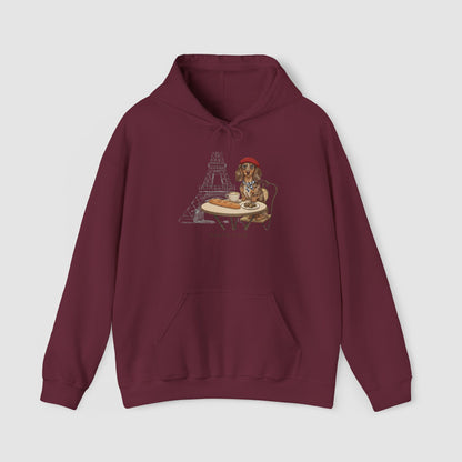 Haute-Dog Paris Dachshund | Unisex Hoodie