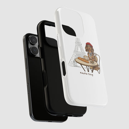 Powered by Dogs & Coffee Protective Phone Case