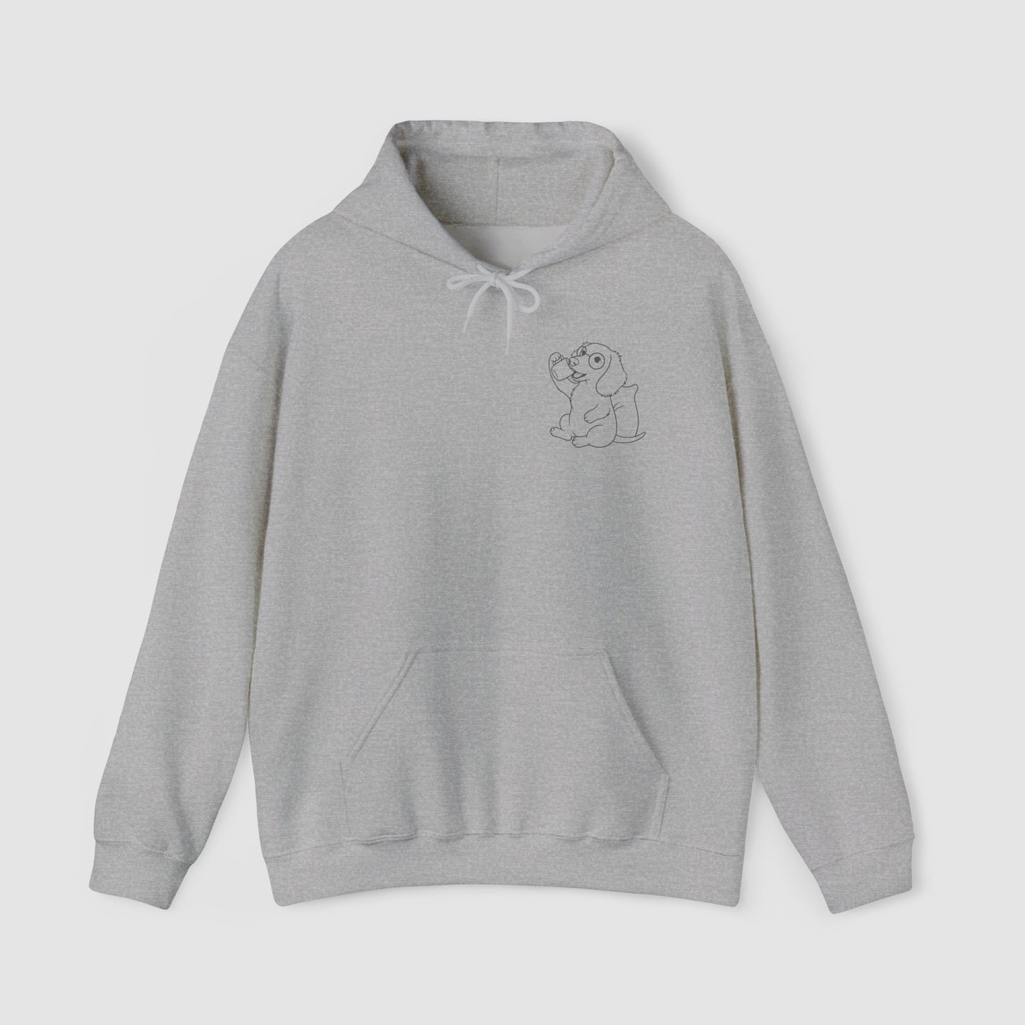 Milo Sipping Coffee  | Sketch Edition Unisex Hoodie