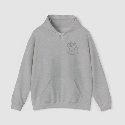 Milo Sipping Coffee  | Sketch Edition Unisex Hoodie