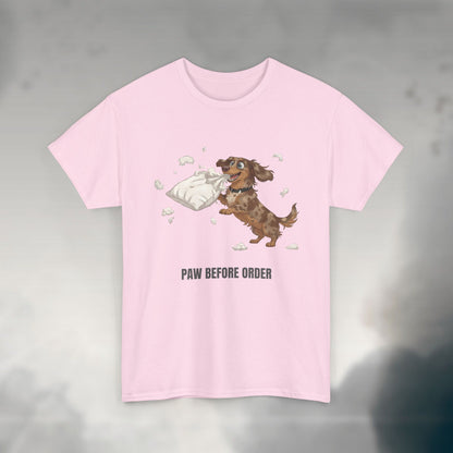 Paw Before Order | Unisex Heavy Cotton T-Shirt