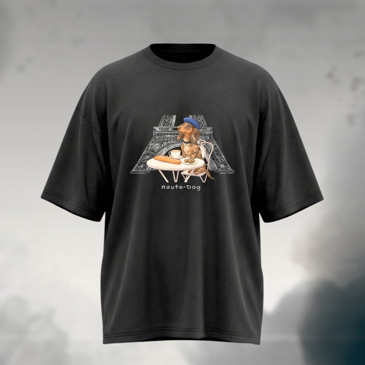 Haute-Dog Paris Dachshund | Unisex Softstyle T-Shirt