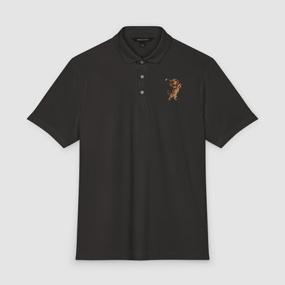Quiet Nine | Men’s Embroidered Stretch Polo