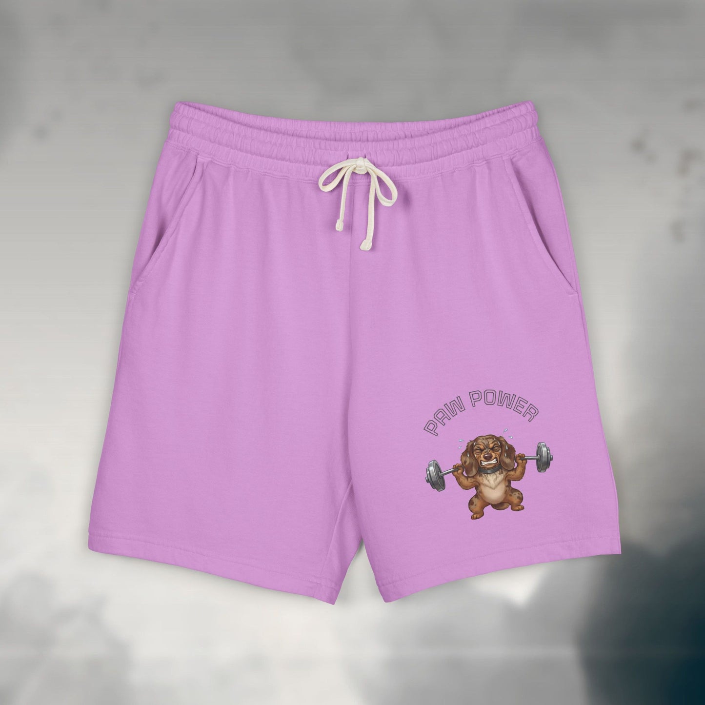 Paw Power Vintage Sweat Shorts