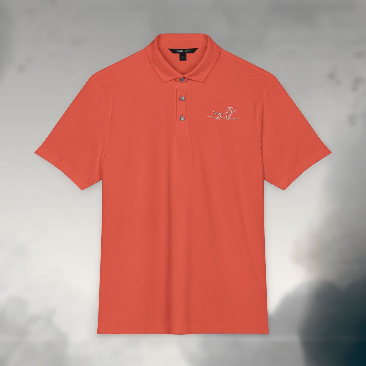 Open Course | Men’s Embroidered Stretch Polo