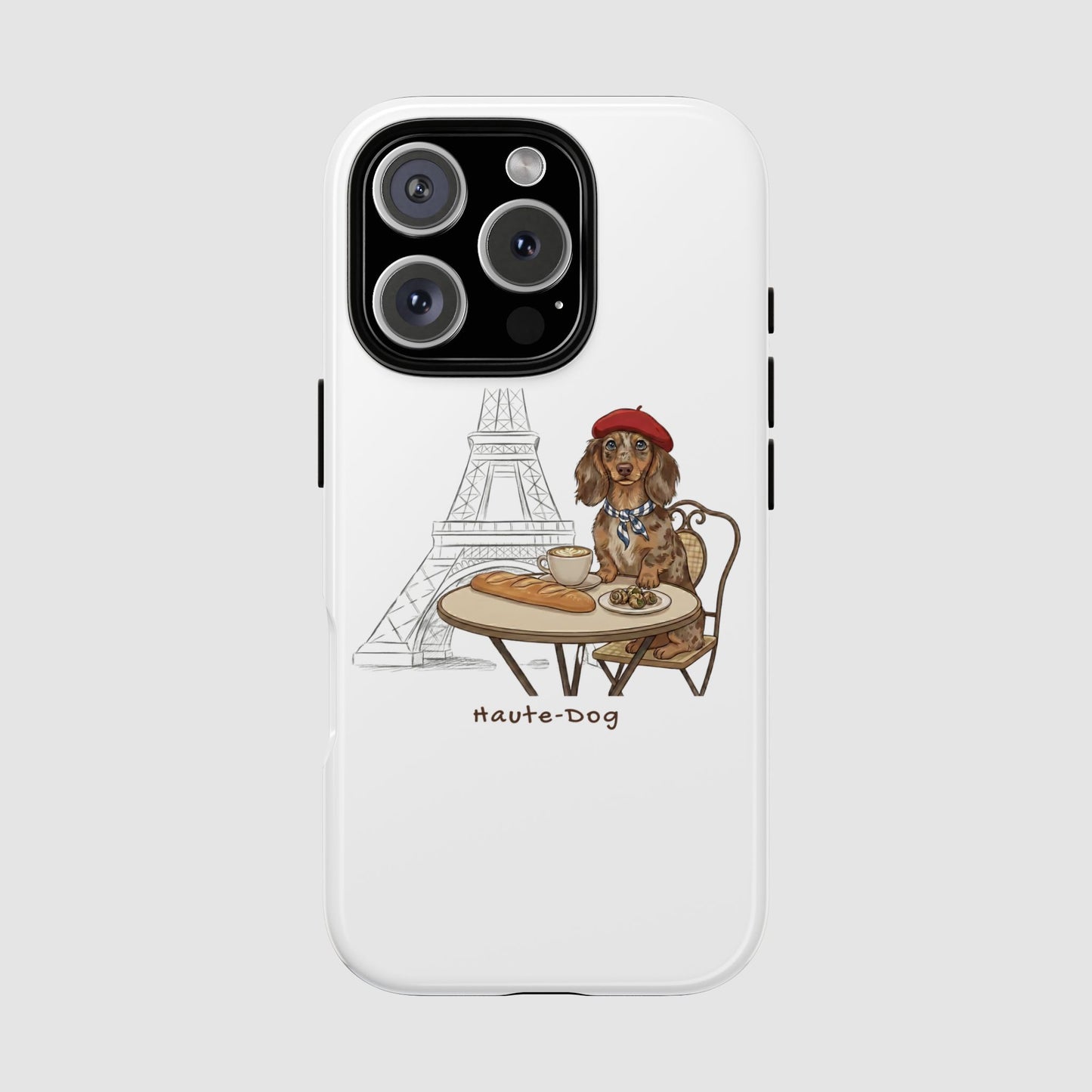 Powered by Dogs & Coffee Protective Phone Case