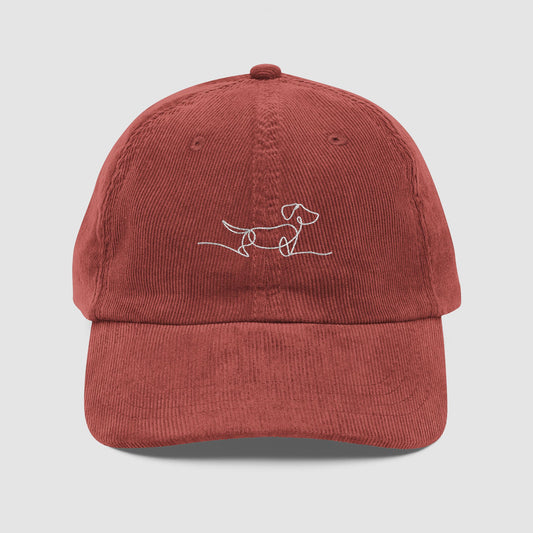 Vintage Corduroy Cap (Embroidery)