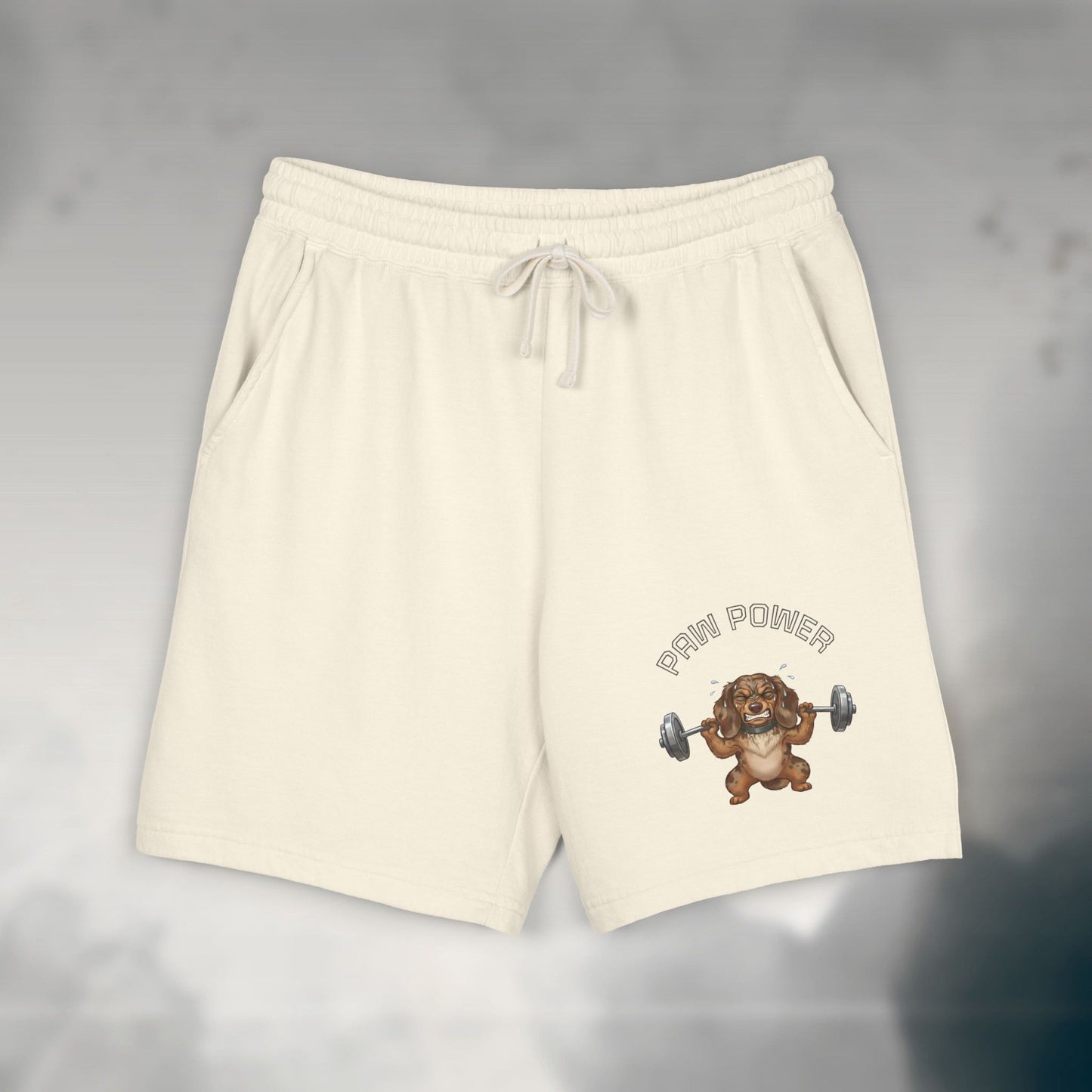 Paw Power Vintage Sweat Shorts