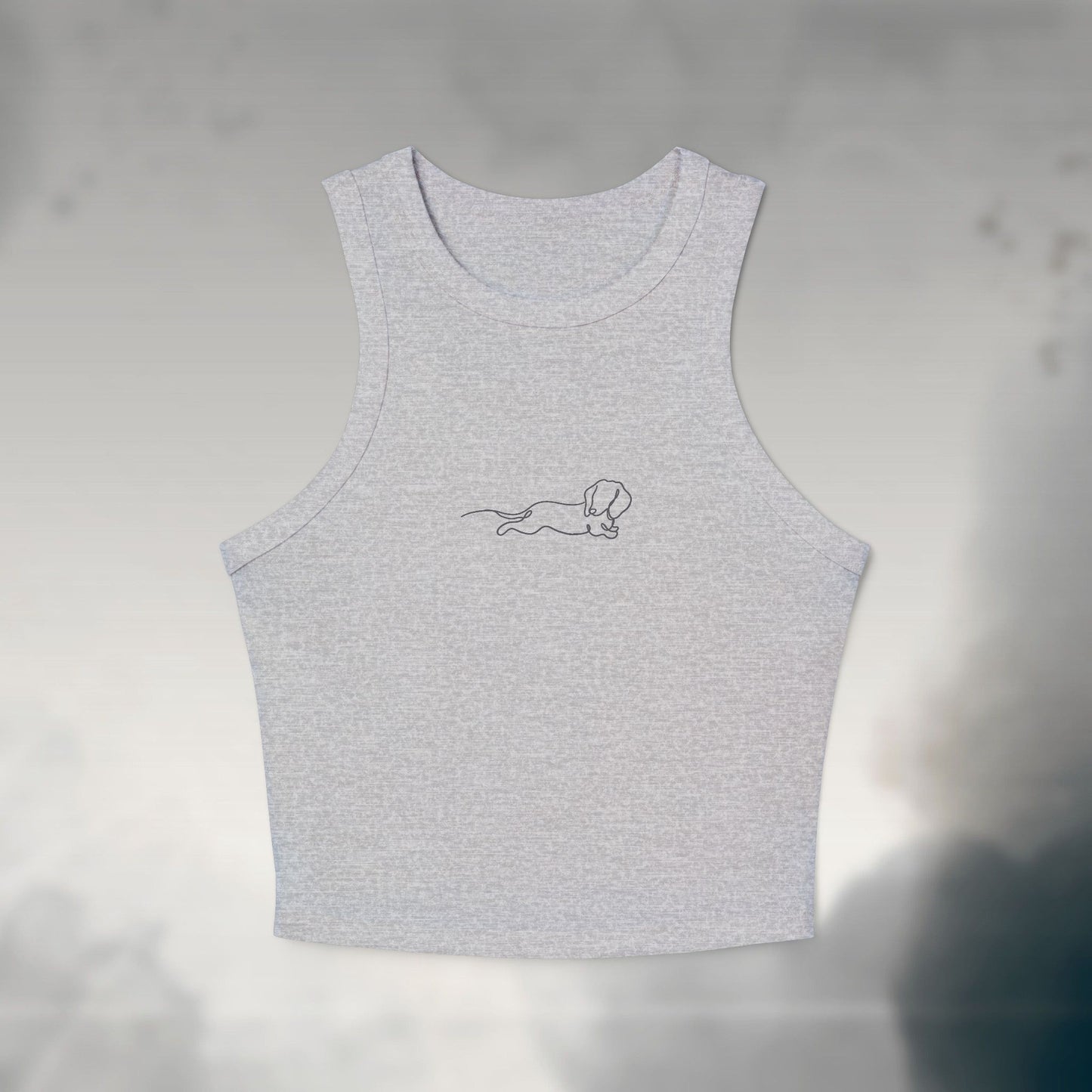 Signature Sketch Women's Micro Rib Tank Top