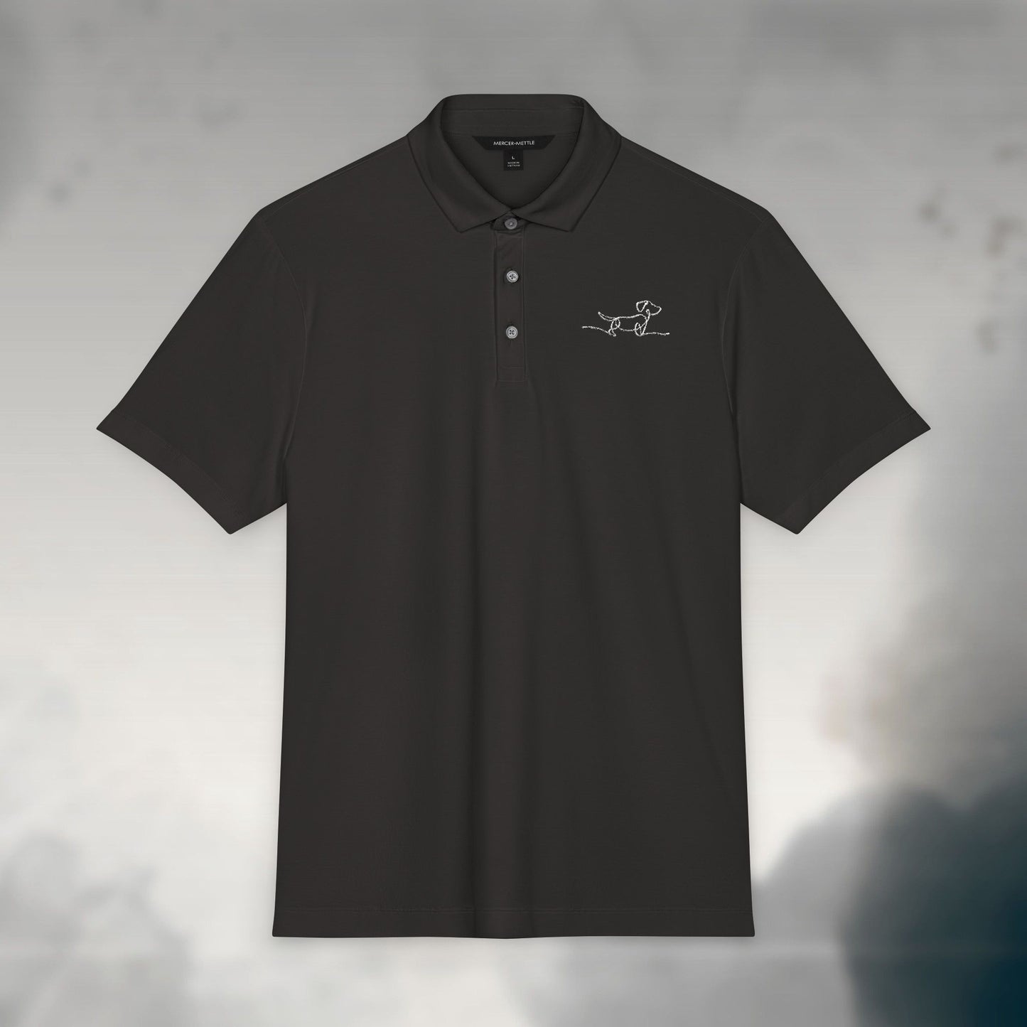 Open Course | Men’s Embroidered Stretch Polo