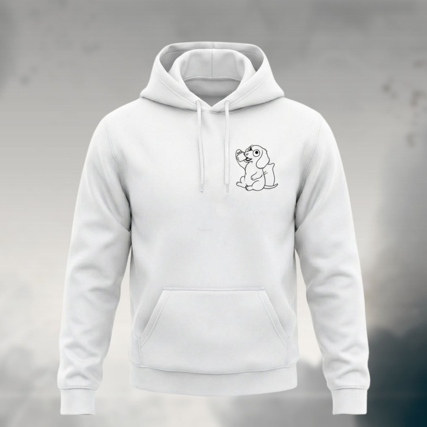 Milo Sipping Coffee  | Sketch Edition Unisex Hoodie