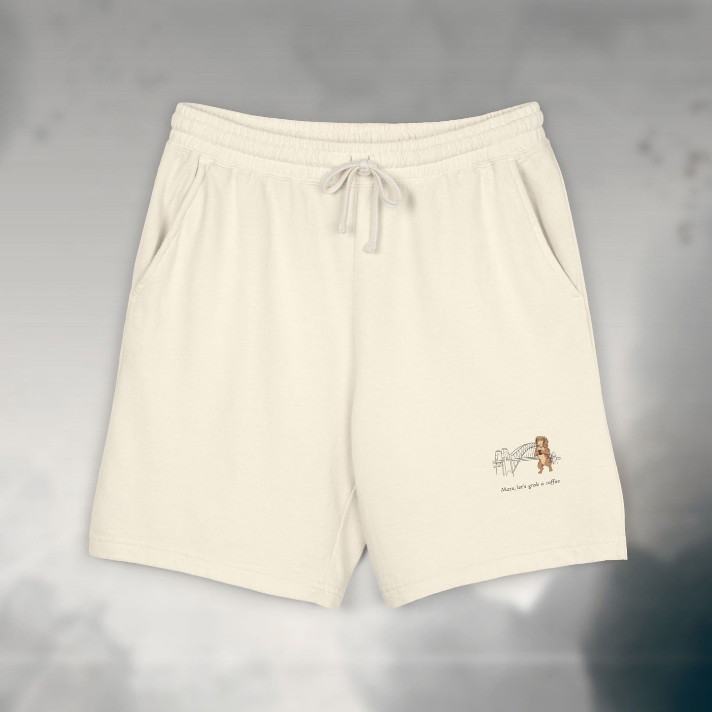 Mate Let's Grab A Coffee | Unisex Lightweight Sweat Shorts