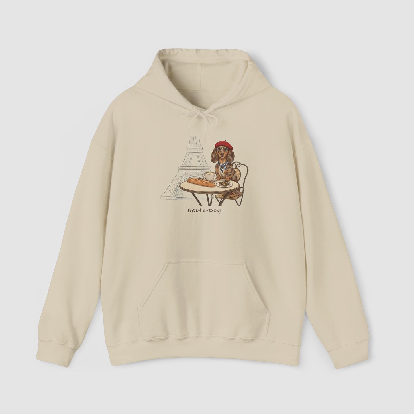 Haute-Dog Paris Dachshund | Unisex Hoodie