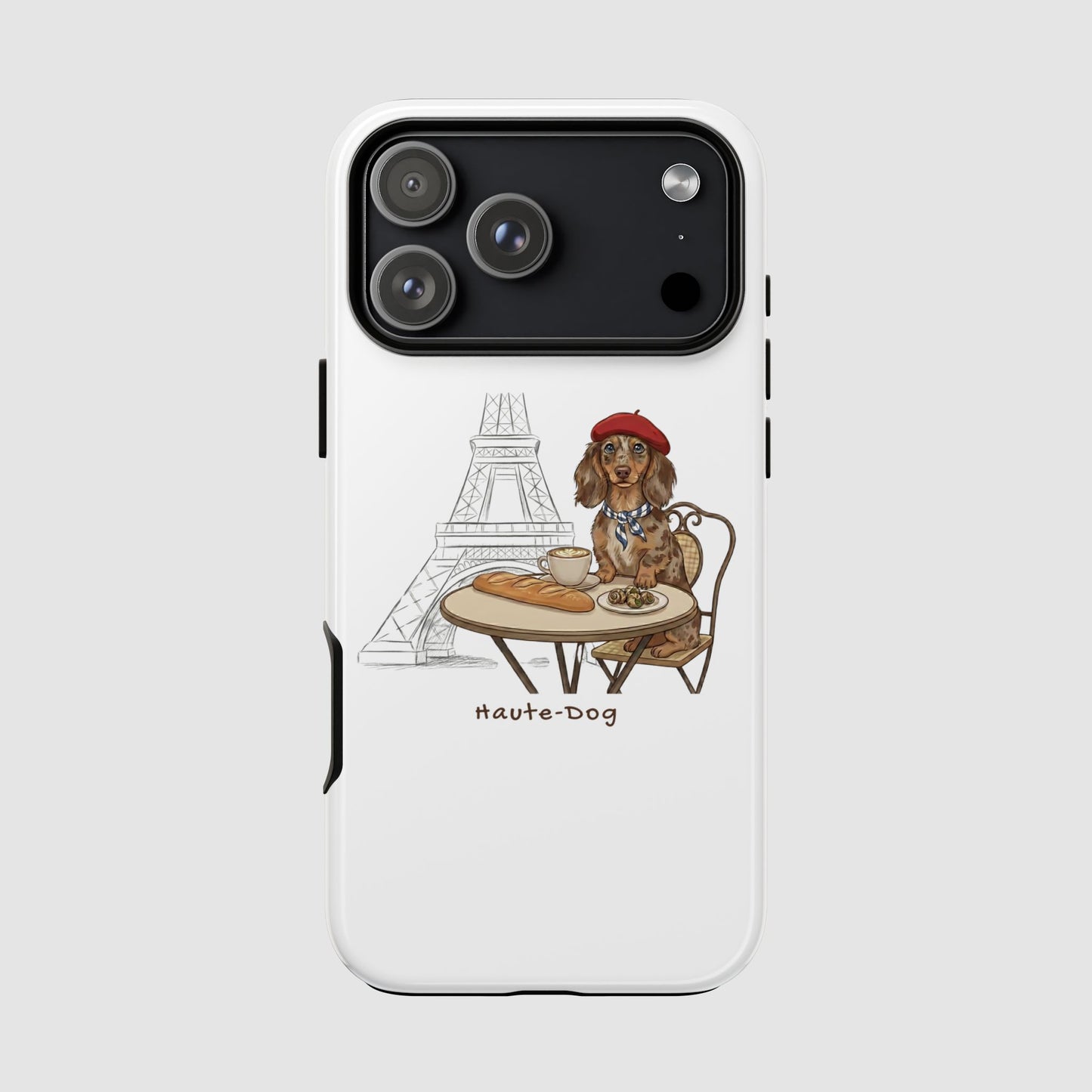 Powered by Dogs & Coffee Protective Phone Case