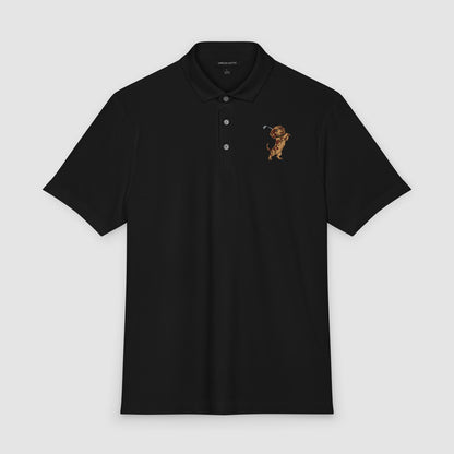 Quiet Nine | Men’s Embroidered Stretch Polo