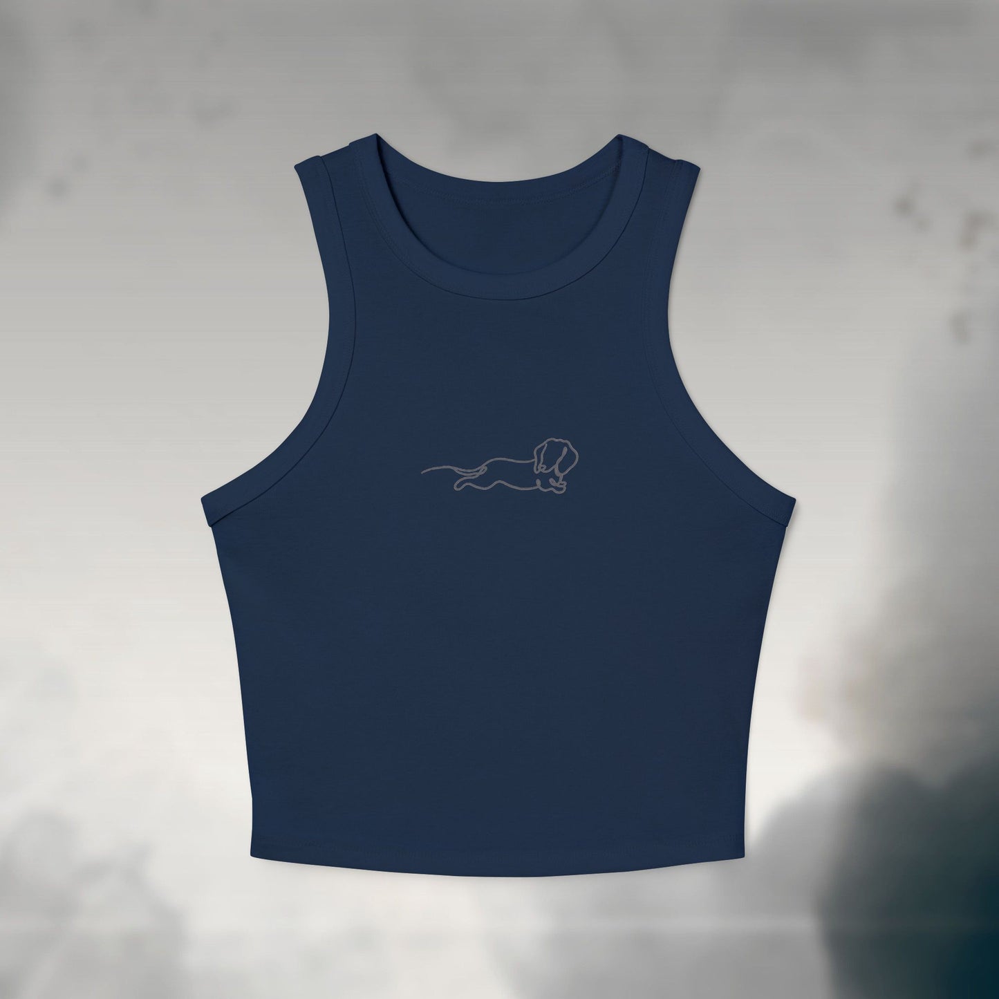Signature Sketch Women's Micro Rib Tank Top