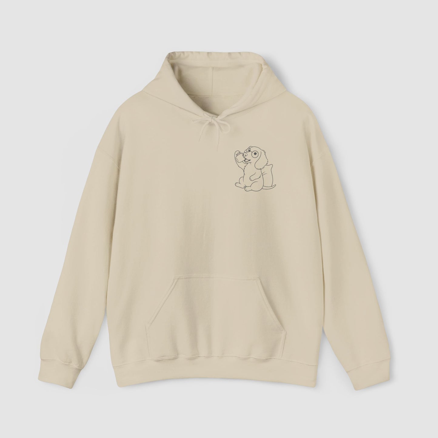 Milo Sipping Coffee  | Sketch Edition Unisex Hoodie