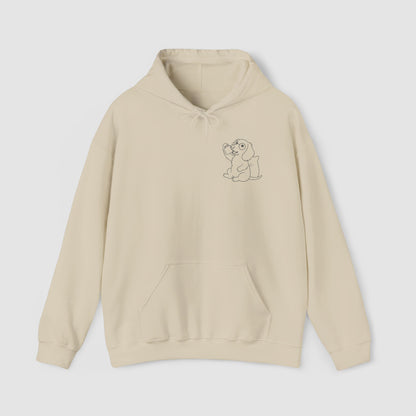 Milo Sipping Coffee  | Sketch Edition Unisex Hoodie