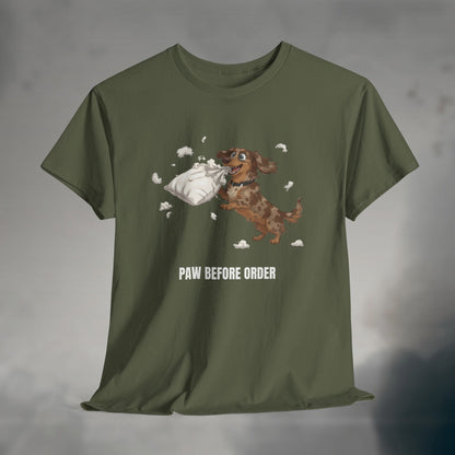 Paw Before Order | Unisex Heavy Cotton T-Shirt