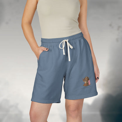 Unisex Garment-Dyed Lightweight Fleece Sweat Shorts
