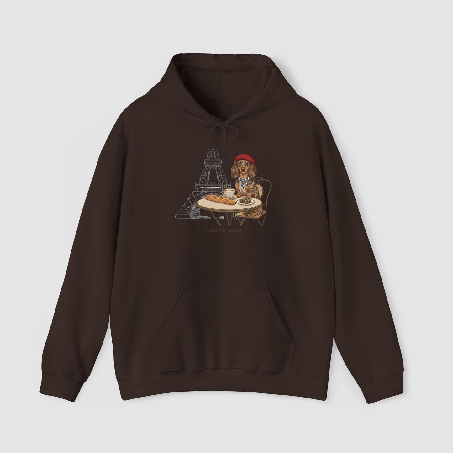 Haute-Dog Paris Dachshund | Unisex Hoodie