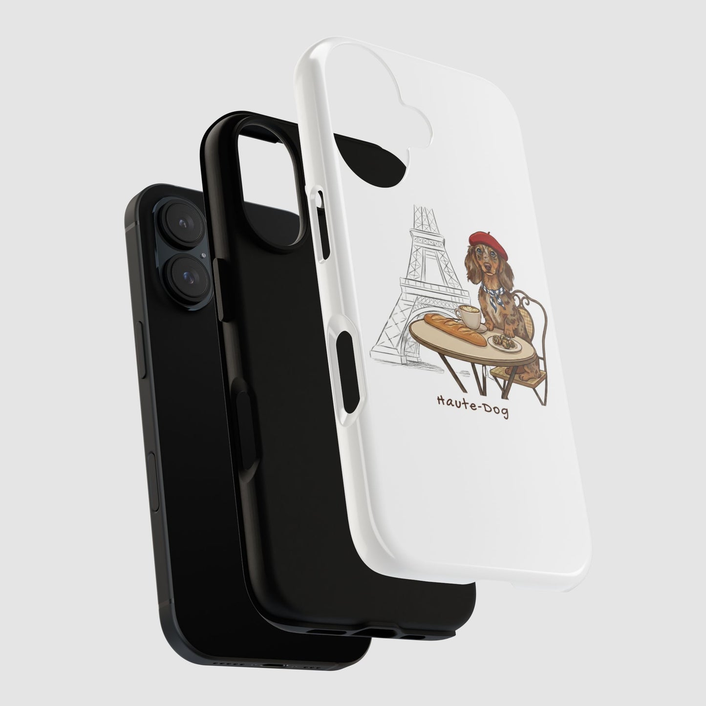 Powered by Dogs & Coffee Protective Phone Case