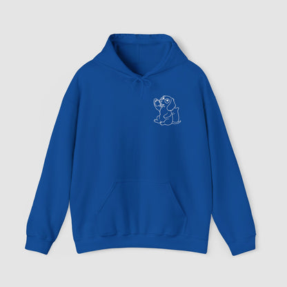 Milo Sipping Coffee  | Sketch Edition Unisex Hoodie